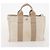 Hermès Borsa Fourre Tout HERMES Cotton 3 Set White Gray Red Auth BA12676 Marrone Bianco Rosso - vista 16