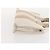 Hermès Borsa Fourre Tout HERMES Cotton 3 Set White Gray Red Auth BA12676 Marrone Bianco Rosso - vista 18