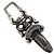 Pendentif Chrome Hearts Dagger Charm Top Ag925 Silver Auth 180402M Argenté