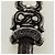 Pendentif Chrome Hearts Dagger Charm Top Ag925 Silver Auth 180402M Argenté - vue 4