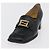 Mocassini FENDI in pelle 36 1/2 Nero Auth 179329 - vista 19