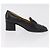 Mocassini FENDI in pelle 36 1/2 Nero Auth 179329 - vista 21