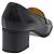 Mocassini FENDI in pelle 36 1/2 Nero Auth 179329 - vista 3