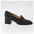 Mocassini FENDI in pelle 36 1/2 Nero Auth 179329 - vista 4