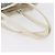 Borsa Tote CHANEL in tela Bianco Argento CC Auth BA12904A - vista 7