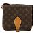 LOUIS VUITTON Borsa a tracolla Monogram Cartouchiere MM M51253 LV Auth BA12690 Monogramma - vista 13