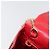 Céline Borsa a Spalla con Catena CELINE in Pelle 2way Rosso Oro Auth BA13005 D'oro - vista 11