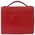 Céline Borsa a Spalla con Catena CELINE in Pelle 2way Rosso Oro Auth BA13005 D'oro - vista 2