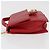 Céline Borsa a Spalla con Catena CELINE in Pelle 2way Rosso Oro Auth BA13005 D'oro - vista 4