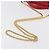 Céline Borsa a Spalla con Catena CELINE in Pelle 2way Rosso Oro Auth BA13005 D'oro - vista 8