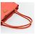 Borsa Tote PRADA Nylon Arancione Oro Auth 181129 D'oro - vista 7