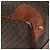 Céline Borsa Boston CELINE in tela Macadam PVC Pelle Marrone Oro Auth 180637 D'oro - vista 10