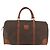 Céline Borsa Boston CELINE in tela Macadam PVC Pelle Marrone Oro Auth 180637 D'oro - vista 13