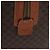 Céline Borsa Boston CELINE in tela Macadam PVC Pelle Marrone Oro Auth 180637 D'oro - vista 19
