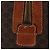 Céline Borsa Boston CELINE in tela Macadam PVC Pelle Marrone Oro Auth 180637 D'oro - vista 4