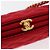 CHANEL Matelasse Chain Shoulder Bag Cotton Red Gold CC Auth 179799 Rosso D'oro - vista 19