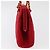 CHANEL Matelasse Chain Shoulder Bag Cotton Red Gold CC Auth 179799 Rosso D'oro - vista 5