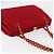 CHANEL Matelasse Chain Shoulder Bag Cotton Red Gold CC Auth 179799 Rosso D'oro - vista 8
