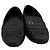 Tod's Gommino Mocassini in pelle vernice nera con frange Nero