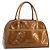 LOUIS VUITTON Monogram Vernis Tompkins Square Bag Bronze M91103 LV Auth 180705 Bronzo