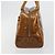 LOUIS VUITTON Monogram Vernis Tompkins Square Bag Bronze M91103 LV Auth 180705 Bronzo - vista 4