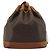 Céline Borsa a tracolla CELINE Macadam Canvas PVC Pelle Marrone Oro Auth 180643 D'oro - vista 2