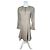 Abito vintage Dior in misto seta Y2K Beige