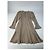 Abito vintage Dior in misto seta Y2K Beige - vista 4