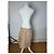 Céline Vintage Celine Baumwollmischung Rock Y2K Beige - Ansicht 3