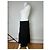 Gonna vintage Issey Miyake in misto cotone Y2K nera Nero - vista 2