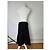 Gonna vintage Issey Miyake in misto cotone Y2K nera Nero - vista 3