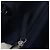 CHANEL Paris Biarritz MM Tote Bag beschichtetes Canvas Navy Silver CC Auth 181519SAV Silber Marineblau - Ansicht 19