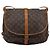 LOUIS VUITTON Borsa a Spalla Monogram Saumur 35 M42254 LV Auth ka4390 Monogramma - vista 2