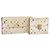 LOUIS VUITTON Portafoglio Monogram Multicolor 2 Set White LV Auth BA12677 Bianco