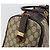Borsa GUCCI GG Supreme Web Sherry Line PVC Beige Oro Autentica 179372 D'oro - vista 18