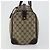 Borsa GUCCI GG Supreme Web Sherry Line PVC Beige Oro Autentica 179372 D'oro - vista 4