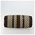 Borsa GUCCI GG Supreme Web Sherry Line PVC Beige Oro Autentica 179372 D'oro - vista 5