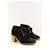 Chanel Stivaletti neri con lacci Nero - vista 3