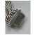 Bracciale Vintage Gucci Logo Inciso in Metallo Argentato Argento - vista 7