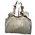 Vintage Givenchy Grainleder Tote Y2K Creme Gold Beige