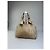 Vintage Givenchy Grainleder Tote Y2K Creme Gold Beige - Ansicht 13
