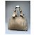 Vintage Givenchy Grainleder Tote Y2K Creme Gold Beige - Ansicht 2