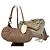 Vintage Marni Soft Leather Schultertasche Y2K Blush Pink Silber