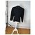 Vintage Balenciaga Textured Panel Jacket Y2K Black - view 3