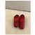 Mocassini Tod's Gommino in pelle rossa effetto coccodrillo Rosso - vista 8