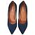 Dries Van Noten Décolleté in pelle di vitello blu