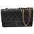 Borsa Chanel Reissue 2.55 Flap in pelle metallizzata Blu