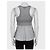 Graues plissiertes Louis Vuitton Tanktop - Größe 36/S gebraucht - Ansicht 3