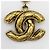 Portachiavi Vintage Chanel Coco Mark Matelassé D'oro - vista 4