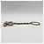 Portachiavi Vintage Chanel Coco Mark Matelassé D'oro - vista 5